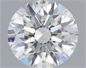 Natural Diamond 0.41 Carats, Round with Excellent Cut, E Color, I1 Clarity and Certified by IGI