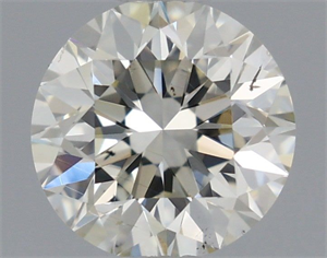 Picture of Natural Diamond 0.70 Carats, Round with Very Good Cut, J Color, SI1 Clarity and Certified by IGI