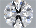 Natural Diamond 0.40 Carats, Round with Excellent Cut, F Color, VS2 Clarity and Certified by IGI