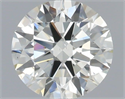 Natural Diamond 0.60 Carats, Round with Excellent Cut, J Color, SI2 Clarity and Certified by IGI