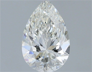 Picture of Natural Diamond 0.50 Carats, Pear with  Cut, H Color, VS1 Clarity and Certified by GIA