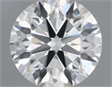 Natural Diamond 0.40 Carats, Round with Excellent Cut, G Color, VS2 Clarity and Certified by IGI