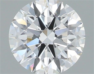 Picture of Natural Diamond 0.40 Carats, Round with Excellent Cut, G Color, VS2 Clarity and Certified by IGI