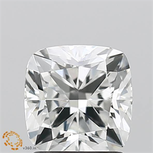 Foto Diamante Natural 1.53 quilates, Del cojín , Color F, claridad VS1 y certificado GIA de