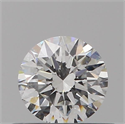 Natural Diamond 0.40 Carats, Round with Excellent Cut, E Color, VS2 Clarity and Certified by IGI