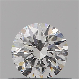 Picture of Natural Diamond 0.40 Carats, Round with Excellent Cut, E Color, VS2 Clarity and Certified by IGI