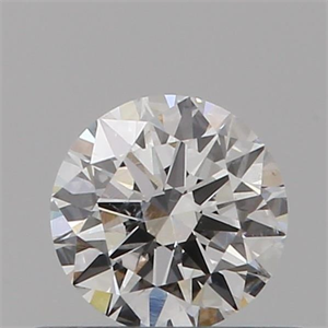 Picture of Natural Diamond 0.40 Carats, Round with Excellent Cut, E Color, SI2 Clarity and Certified by IGI