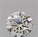 Natural Diamond 0.40 Carats, Round with Very Good Cut, G Color, VS1 Clarity and Certified by IGI