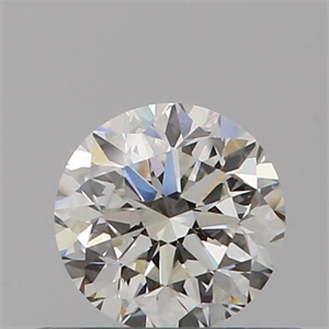 Picture of Natural Diamond 0.40 Carats, Round with Very Good Cut, G Color, VS1 Clarity and Certified by IGI