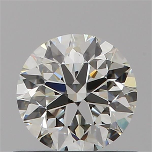 Foto Diamante Natural 0.52 quilates, Redondo , Color J, claridad VVS1 y certificado GIA de