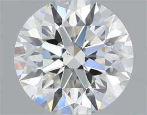 Picture of Natural Diamond 0.40 Carats, Round with Excellent Cut, G Color, SI1 Clarity and Certified by IGI
