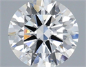Natural Diamond 0.40 Carats, Round with Excellent Cut, G Color, SI1 Clarity and Certified by IGI