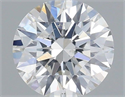 Natural Diamond 0.41 Carats, Round with Excellent Cut, G Color, SI1 Clarity and Certified by IGI