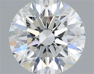 Picture of Natural Diamond 0.41 Carats, Round with Excellent Cut, G Color, SI1 Clarity and Certified by IGI