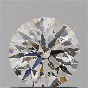 Picture of Natural Diamond 0.70 Carats, Round with Very Good Cut, G Color, VS2 Clarity and Certified by IGI
