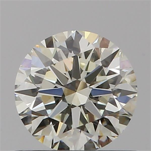 Foto Diamante Natural 0.57 quilates, Redondo , Color J, claridad VVS2 y certificado IGI de