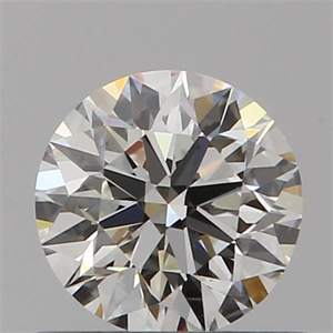 Picture of Natural Diamond 0.55 Carats, Round with Excellent Cut, H Color, VVS1 Clarity and Certified by IGI