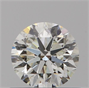 Natural Diamond 0.50 Carats, Round with Very Good Cut, I Color, VS1 Clarity and Certified by IGI