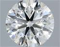 Natural Diamond 0.40 Carats, Round with Excellent Cut, G Color, SI2 Clarity and Certified by IGI