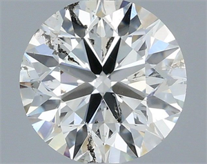 Picture of Natural Diamond 0.40 Carats, Round with Excellent Cut, G Color, SI2 Clarity and Certified by IGI