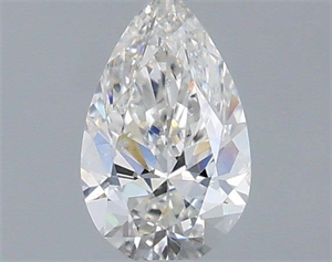 Picture of Natural Diamond 0.50 Carats, Pear with  Cut, H Color, I1 Clarity and Certified by GIA