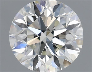Picture of Natural Diamond 0.55 Carats, Round with Excellent Cut, J Color, VVS1 Clarity and Certified by GIA