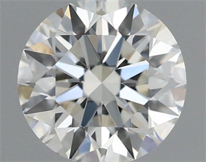 Picture of Natural Diamond 0.41 Carats, Round with Excellent Cut, H Color, VS1 Clarity and Certified by IGI