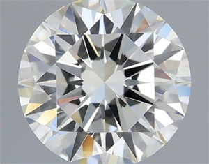 Picture of Natural Diamond 0.50 Carats, Round with Excellent Cut, K Color, VVS1 Clarity and Certified by GIA