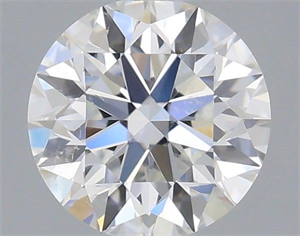 Picture of Natural Diamond 0.41 Carats, Round with Excellent Cut, F Color, SI2 Clarity and Certified by GIA