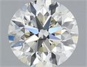 Natural Diamond 0.40 Carats, Round with Very Good Cut, H Color, VS2 Clarity and Certified by IGI