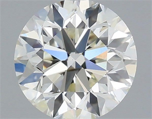 Picture of Natural Diamond 0.40 Carats, Round with Very Good Cut, H Color, VS2 Clarity and Certified by IGI