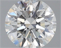 Natural Diamond 0.40 Carats, Round with Excellent Cut, H Color, VS2 Clarity and Certified by GIA