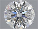 Natural Diamond 0.40 Carats, Round with Excellent Cut, H Color, SI1 Clarity and Certified by IGI