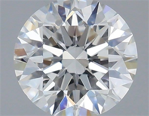 Picture of Natural Diamond 0.47 Carats, Round with Excellent Cut, G Color, SI1 Clarity and Certified by IGI