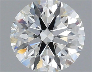 Picture of Natural Diamond 0.40 Carats, Round with Excellent Cut, H Color, SI2 Clarity and Certified by IGI