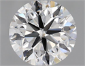 Natural Diamond 0.70 Carats, Round with Very Good Cut, J Color, VVS1 Clarity and Certified by GIA