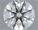 Diamante Natural 0.54 quilates, Redondo , Color I, claridad I1 y certificado GIA