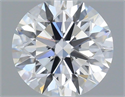 Diamante Natural 0.70 quilates, Redondo , Color F, claridad VVS2 y certificado GIA