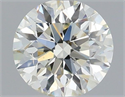 Natural Diamond 0.40 Carats, Round with Excellent Cut, I Color, SI1 Clarity and Certified by IGI