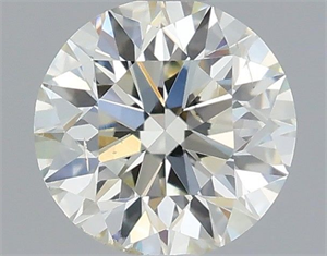 Picture of Natural Diamond 0.40 Carats, Round with Excellent Cut, I Color, SI1 Clarity and Certified by IGI