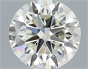 Natural Diamond 0.40 Carats, Round with Excellent Cut, I Color, VS1 Clarity and Certified by IGI