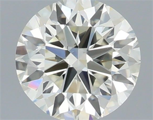 Picture of Natural Diamond 0.40 Carats, Round with Excellent Cut, I Color, VS1 Clarity and Certified by IGI