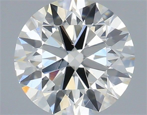 Picture of Natural Diamond 0.40 Carats, Round with Excellent Cut, I Color, VS1 Clarity and Certified by IGI
