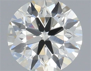 Picture of Natural Diamond 0.40 Carats, Round with Excellent Cut, I Color, VS1 Clarity and Certified by IGI