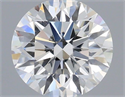 Natural Diamond 0.70 Carats, Round with Excellent Cut, G Color, I1 Clarity and Certified by GIA