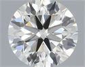 Natural Diamond 0.40 Carats, Round with Very Good Cut, I Color, VS2 Clarity and Certified by IGI