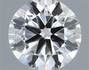 Picture of Natural Diamond 0.40 Carats, Round with Very Good Cut, I Color, VS2 Clarity and Certified by IGI