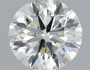 Foto Diamante Natural 0.40 quilates, Redondo , Color I, claridad SI1 y certificado IGI de