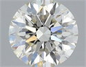Natural Diamond 0.40 Carats, Round with Excellent Cut, I Color, SI1 Clarity and Certified by IGI