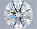 Natural Diamond 0.40 Carats, Round with Excellent Cut, H Color, VVS1 Clarity and Certified by GIA